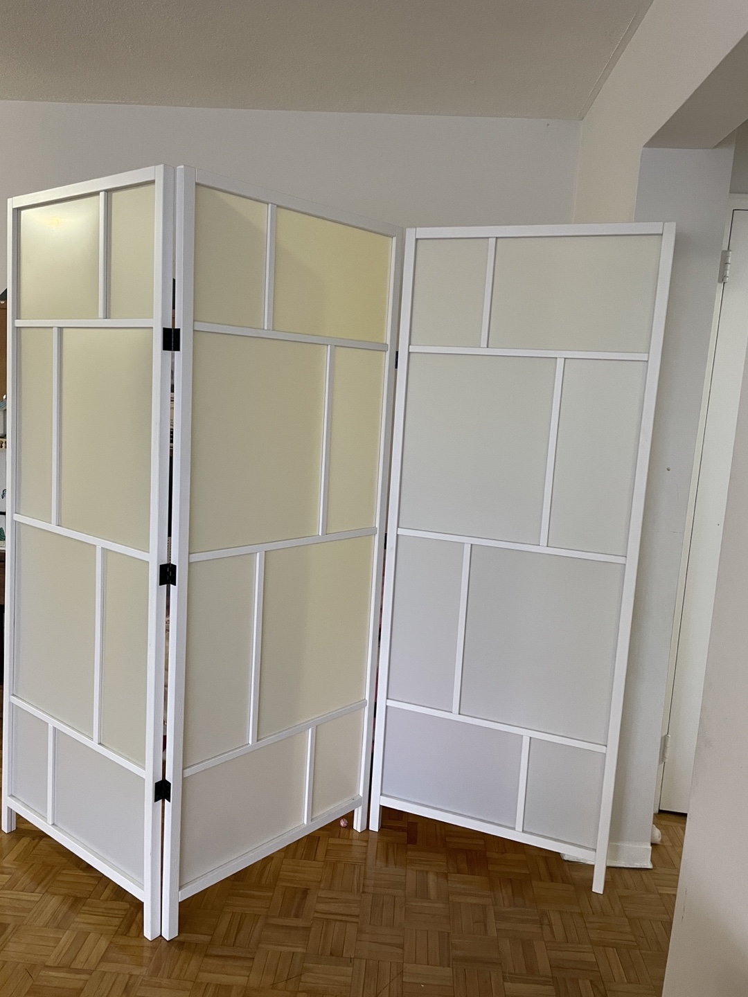IKEA White Room Divider