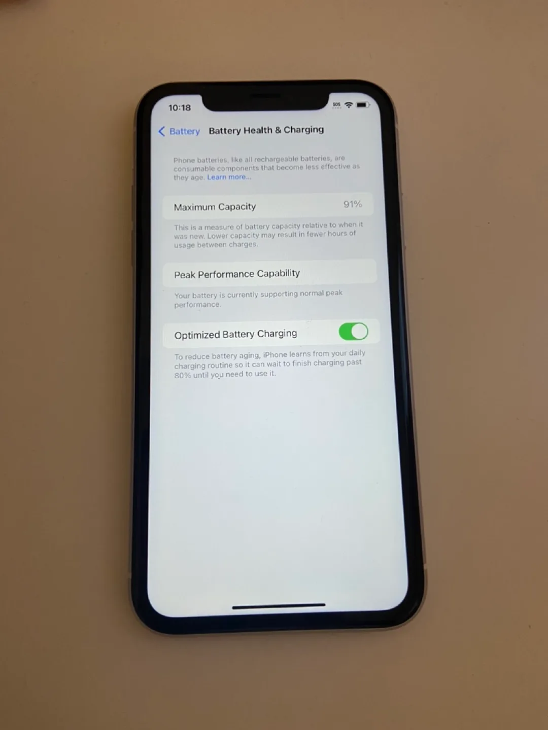iPhone XR 64GB, Unlocked, 91% Battery Health image indicator(2)