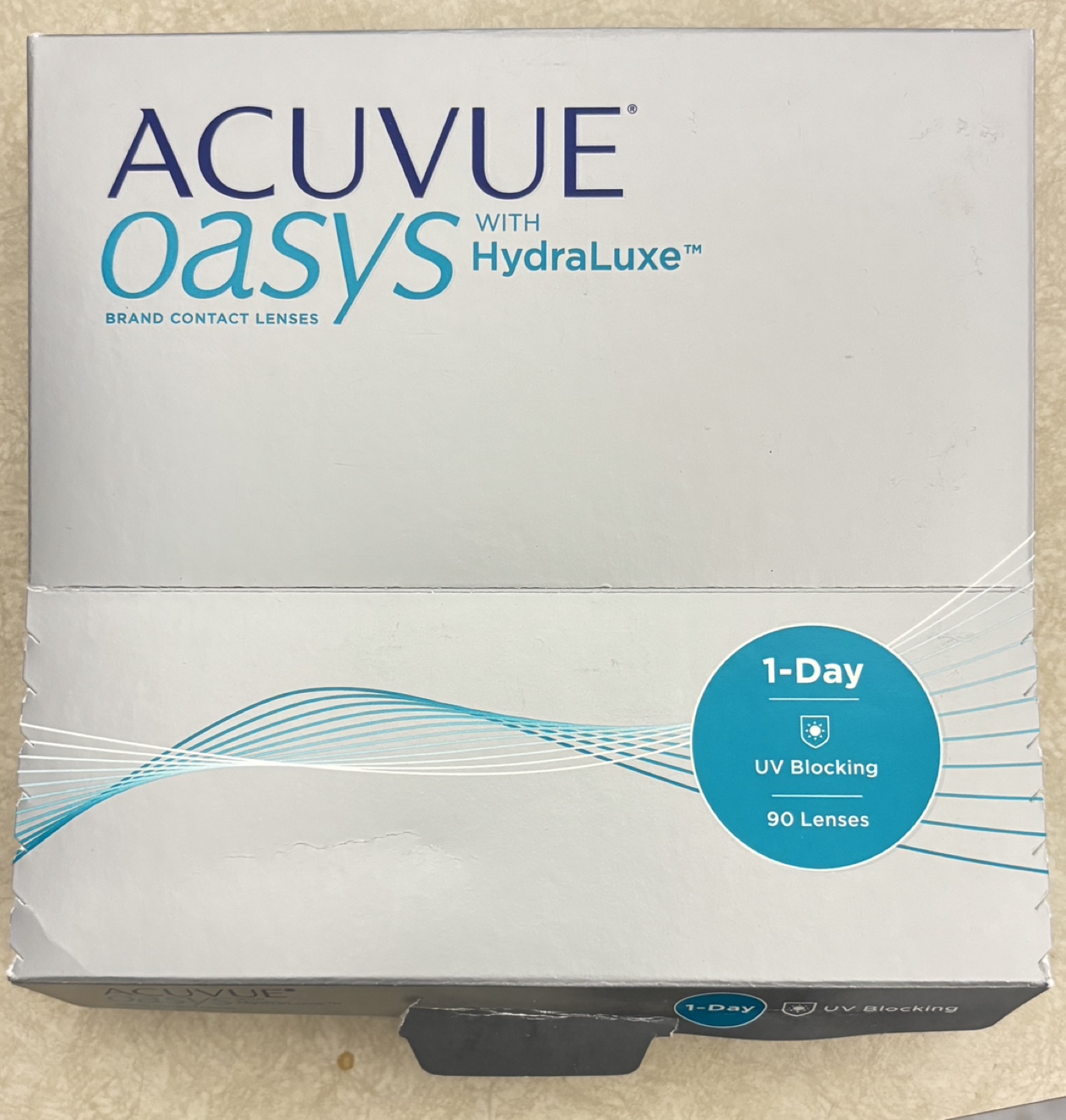 ACUVUE OASYS with HydraLuxe 1-Day Contact Lenses