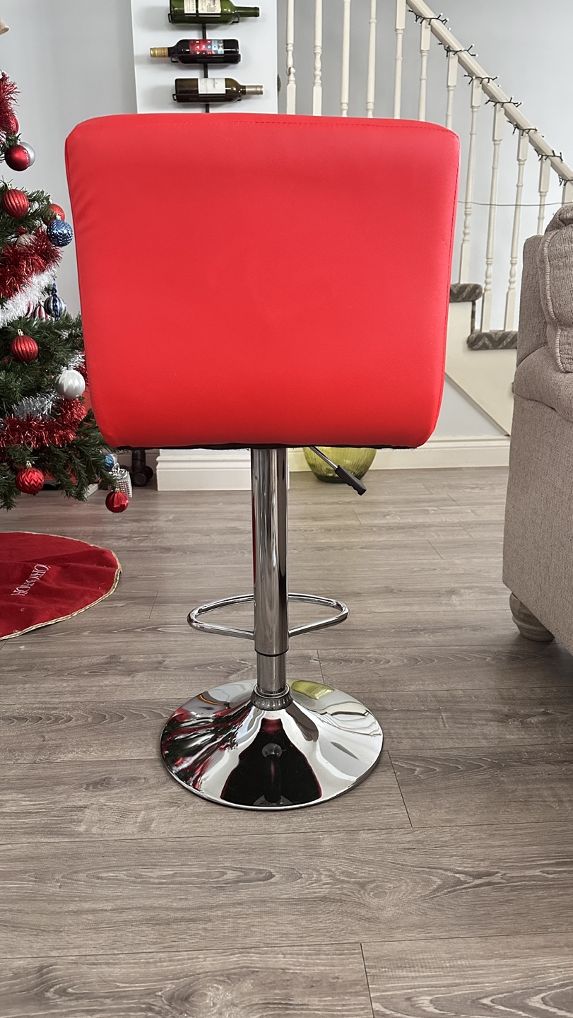 Red Bar Stools (Set of 2) - photo 5