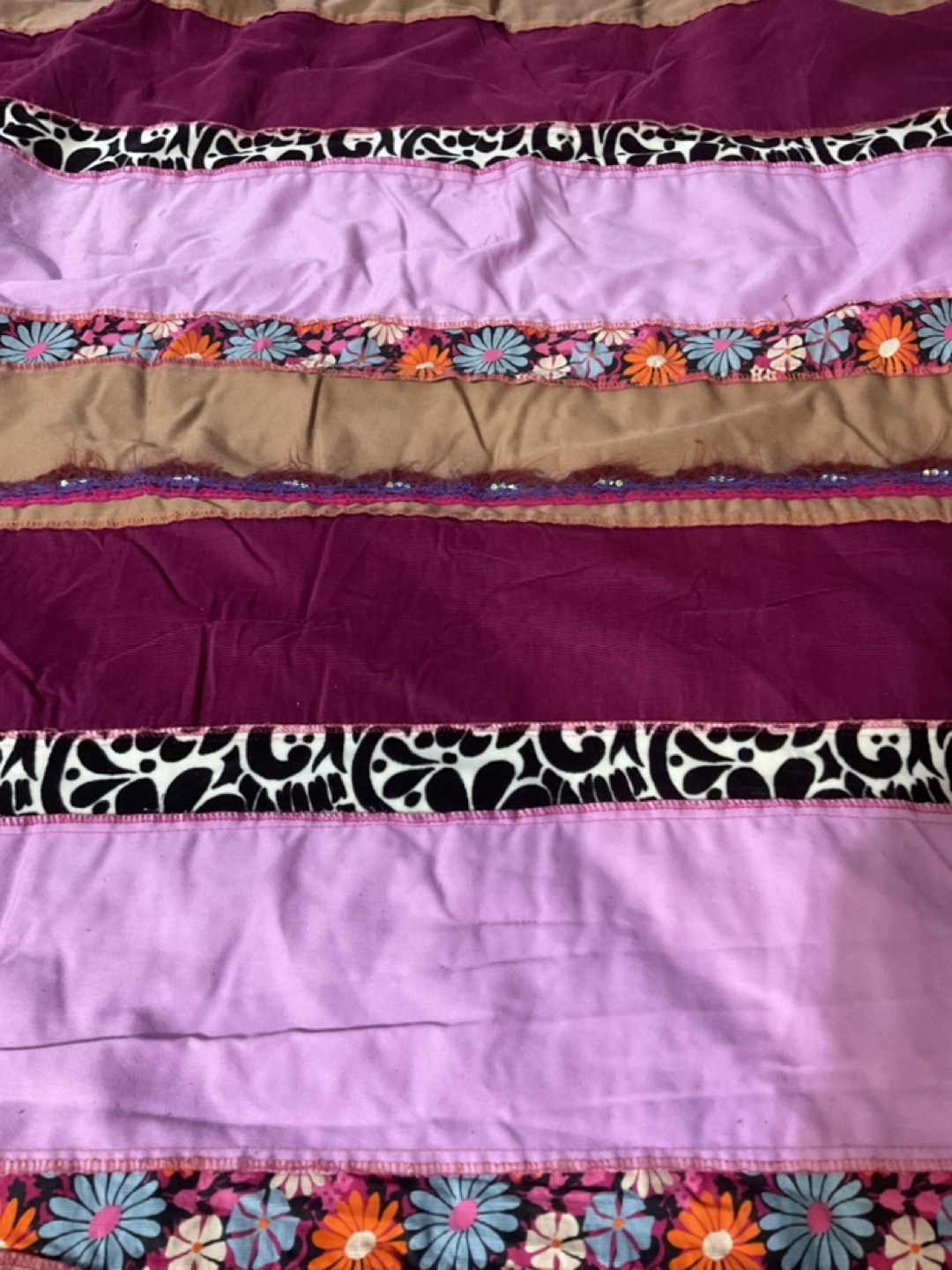 Colorful Striped Comforter #freecycle - photo 2