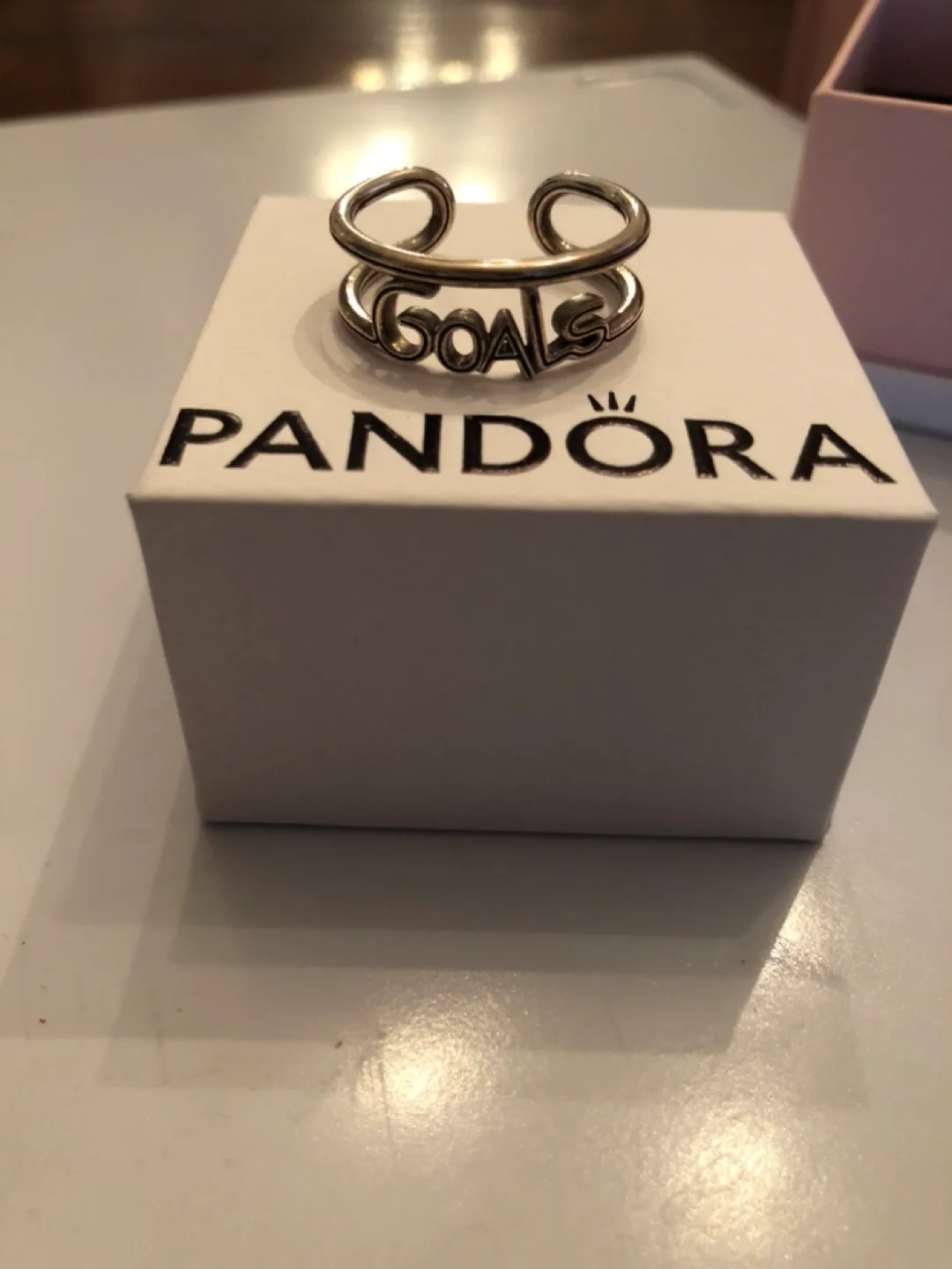 PANDORA SLIVER RING (never worn) image indicator(2)