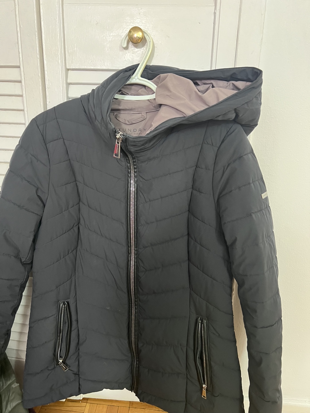 Laundry by Shelli Segal Black Puffer Jacket - photo 3