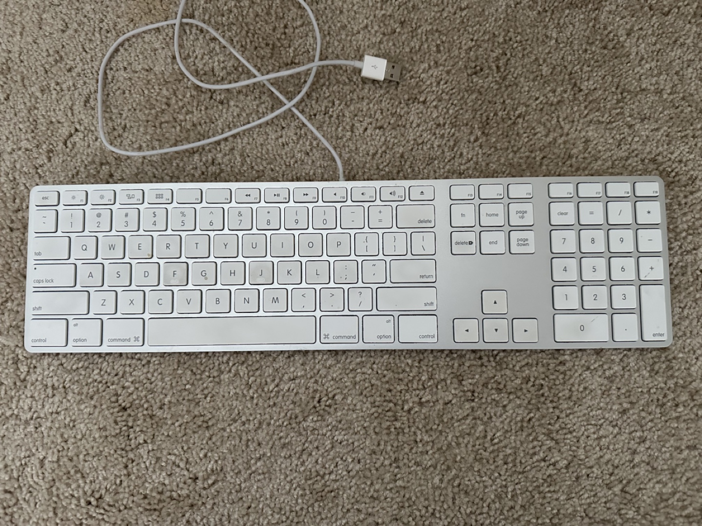 Apple Mac Keyboard with keypad