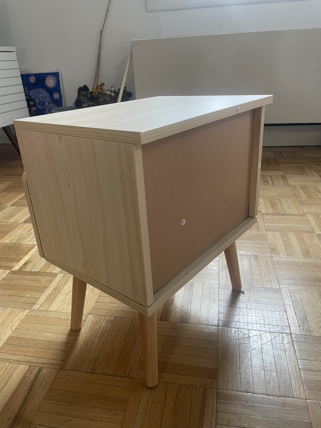 Nightstand with Drawer and Open Shelf - photo 3