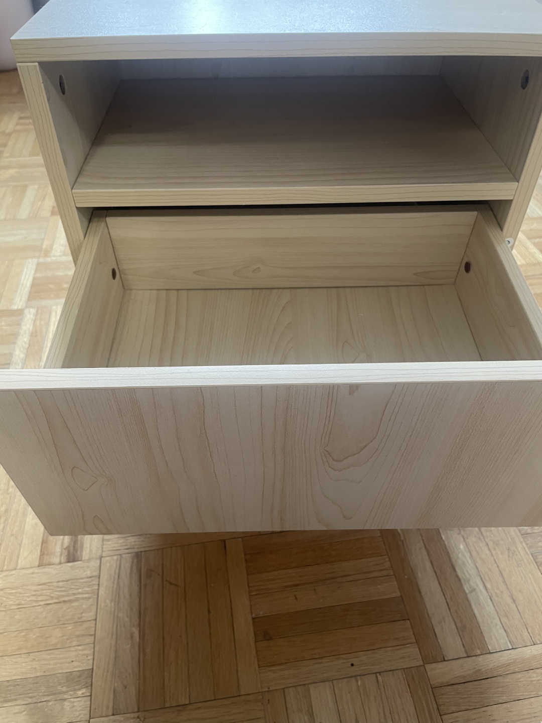 Nightstand with Drawer and Open Shelf - photo 5