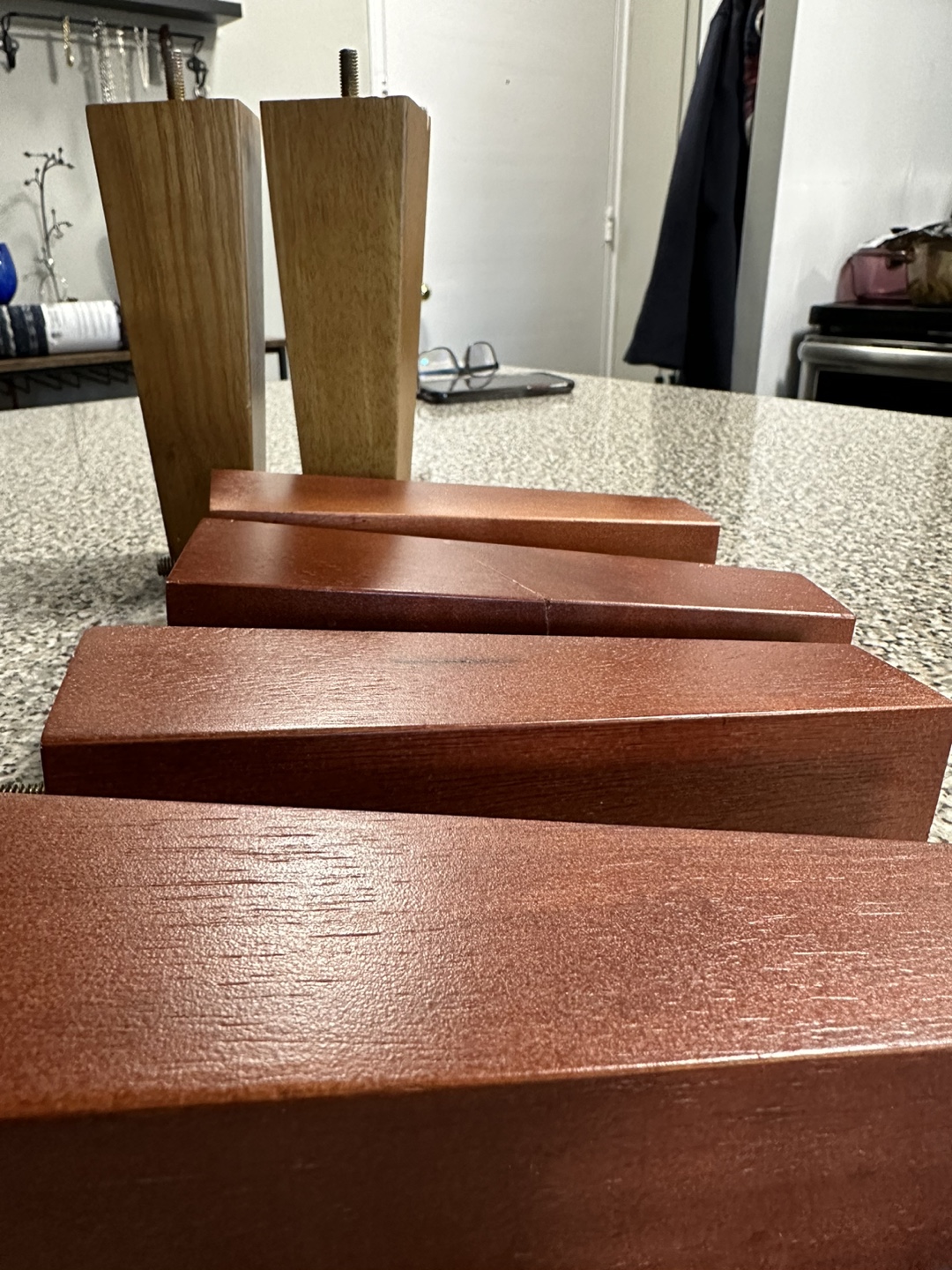 Set of 6 Furniture Legs - photo 2