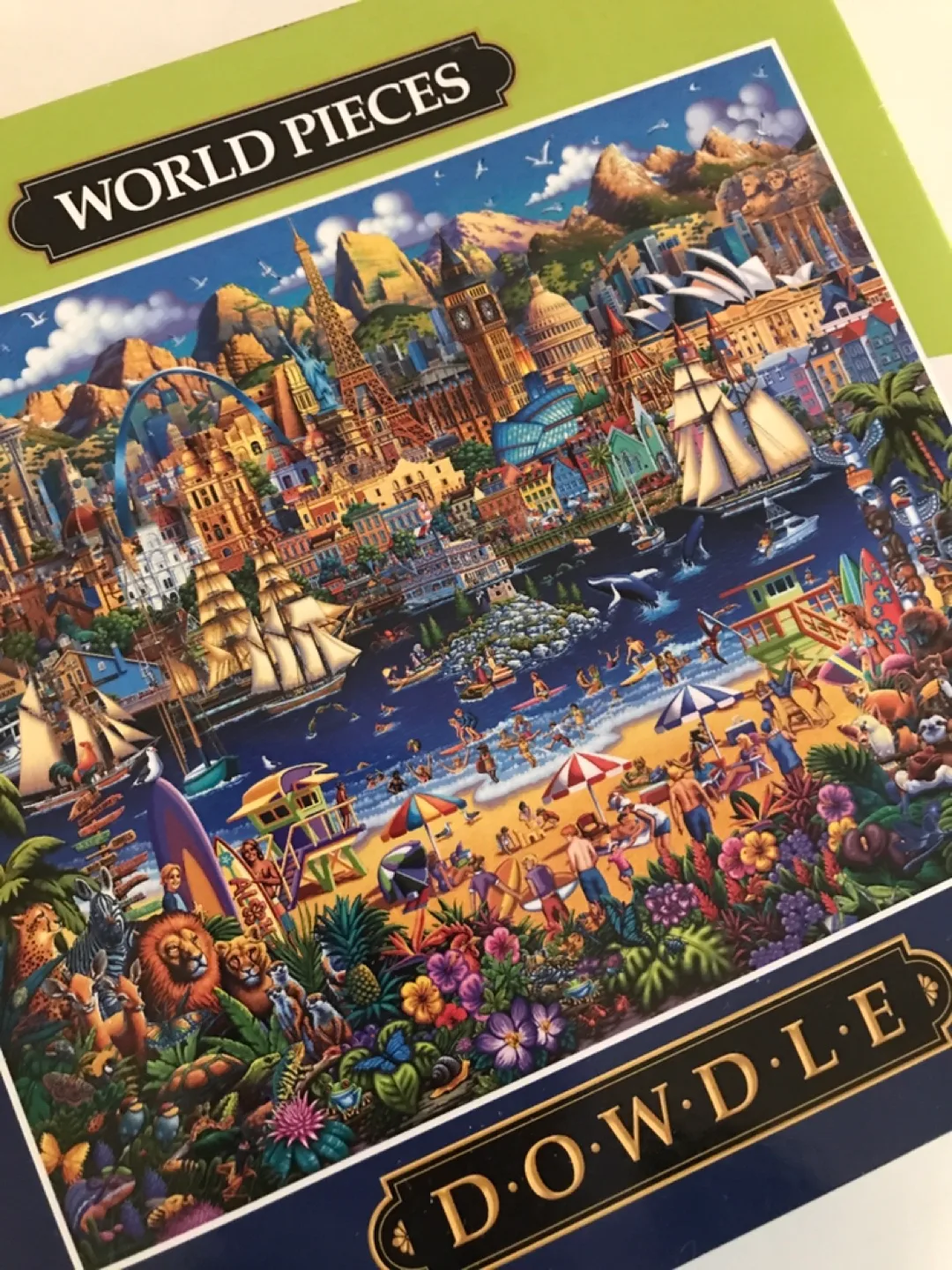 1000 Piece Puzzle - World Pieces image indicator(2)