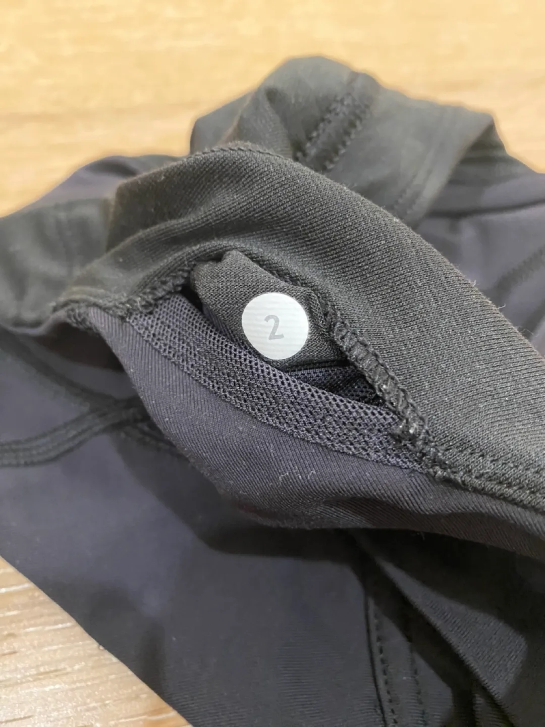 Lululemon Free To Be Bra Size 2 Black image indicator(3)
