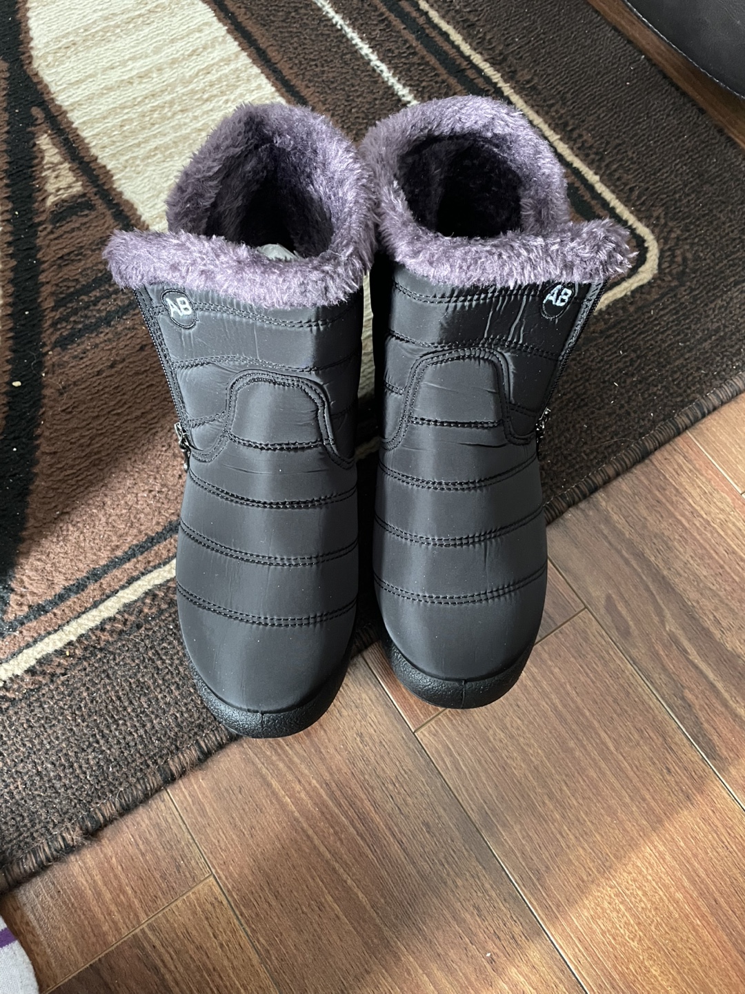 Black Winter Boots