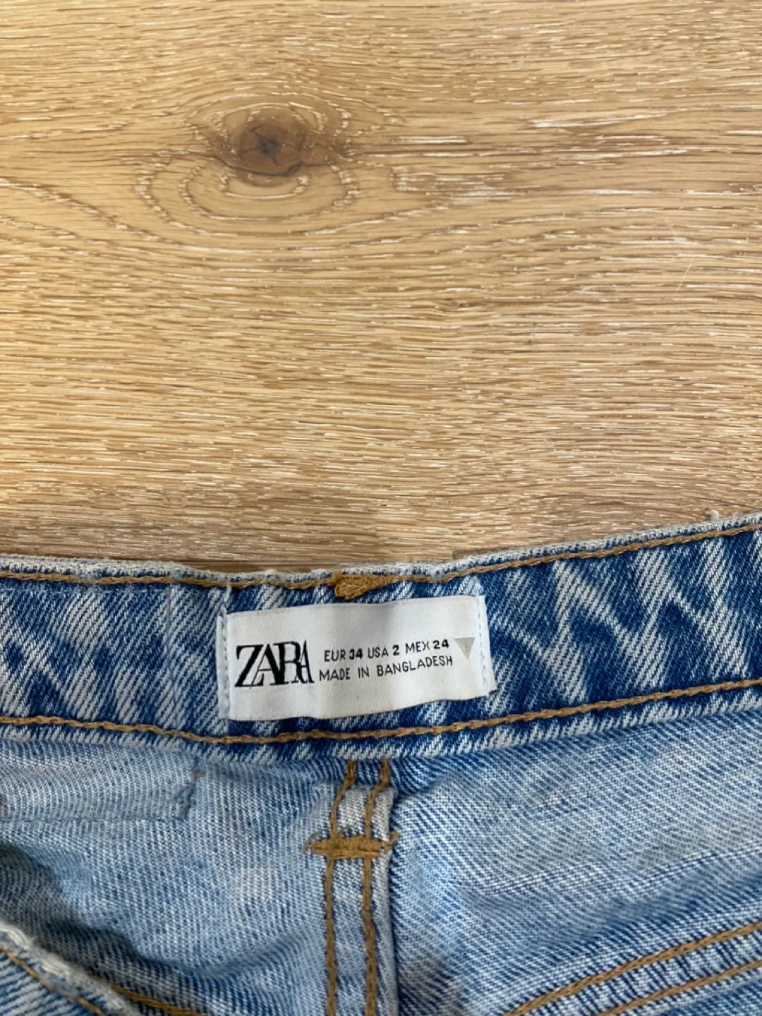 Zara Denim Shorts image indicator(3)