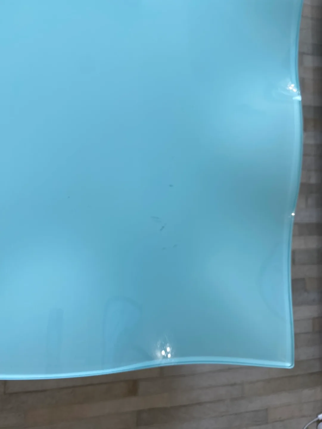 Glass Coffee Table with Chrome Legs. image indicator(3)