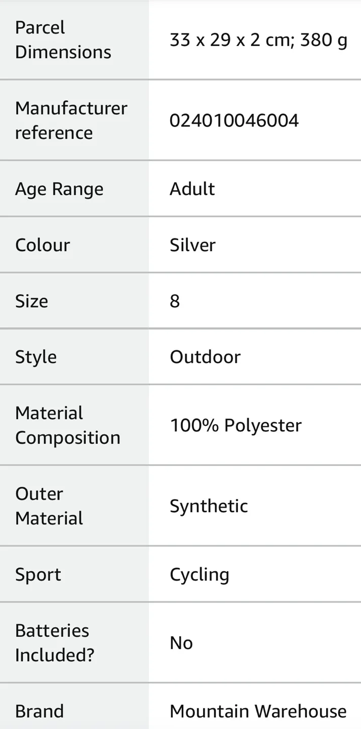 Mountain Warehouse Womens Reflective Cycling Jacket image indicator(2)