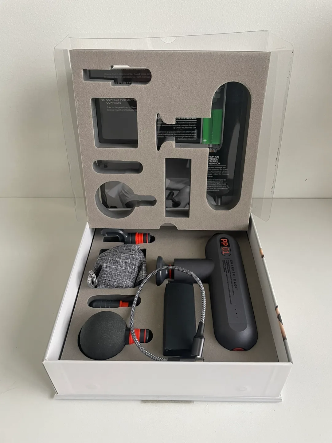 Sharper Image Percussions Sports Massage Gun image indicator(2)