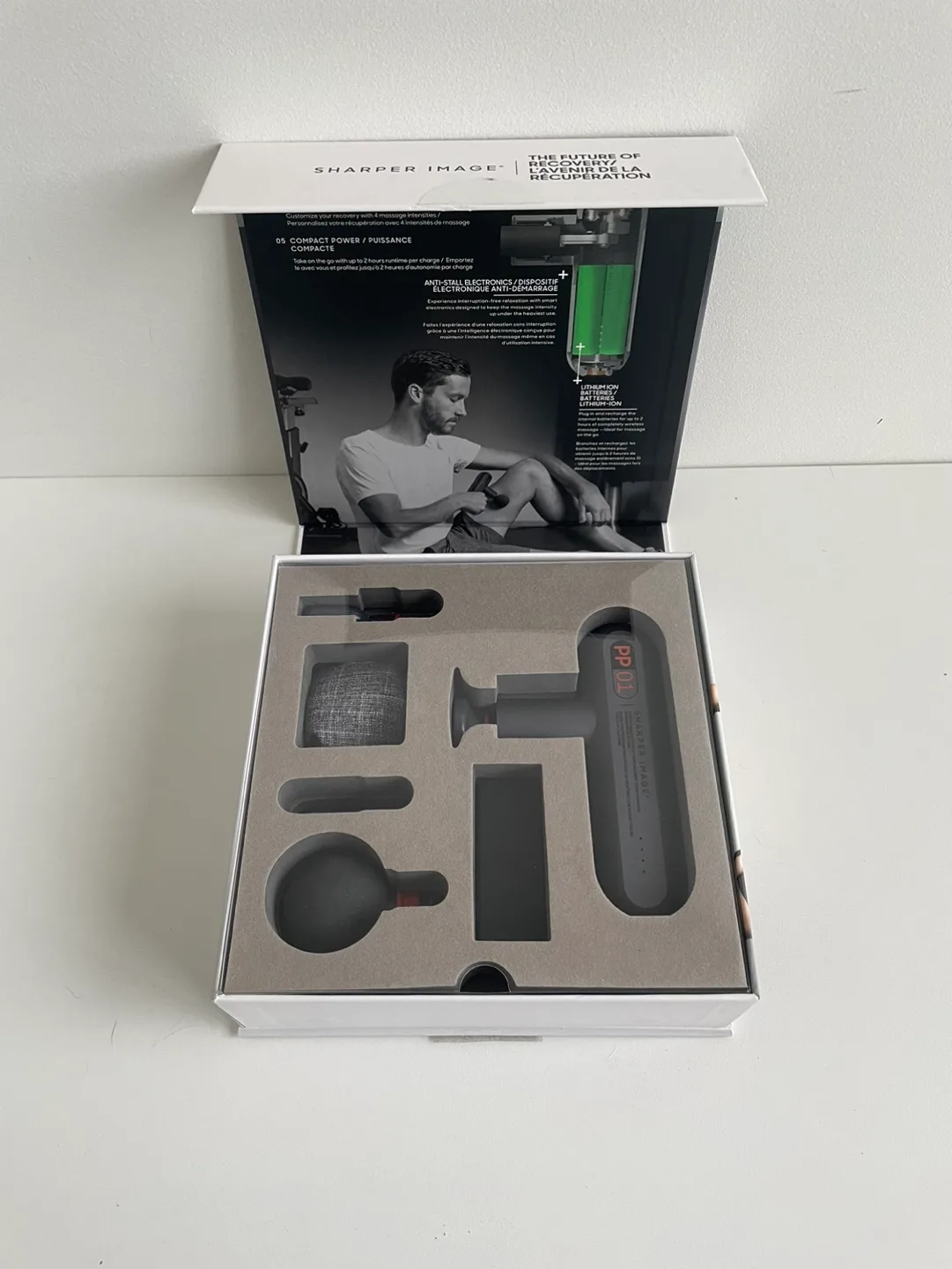 Sharper Image Percussions Sports Massage Gun image indicator(3)