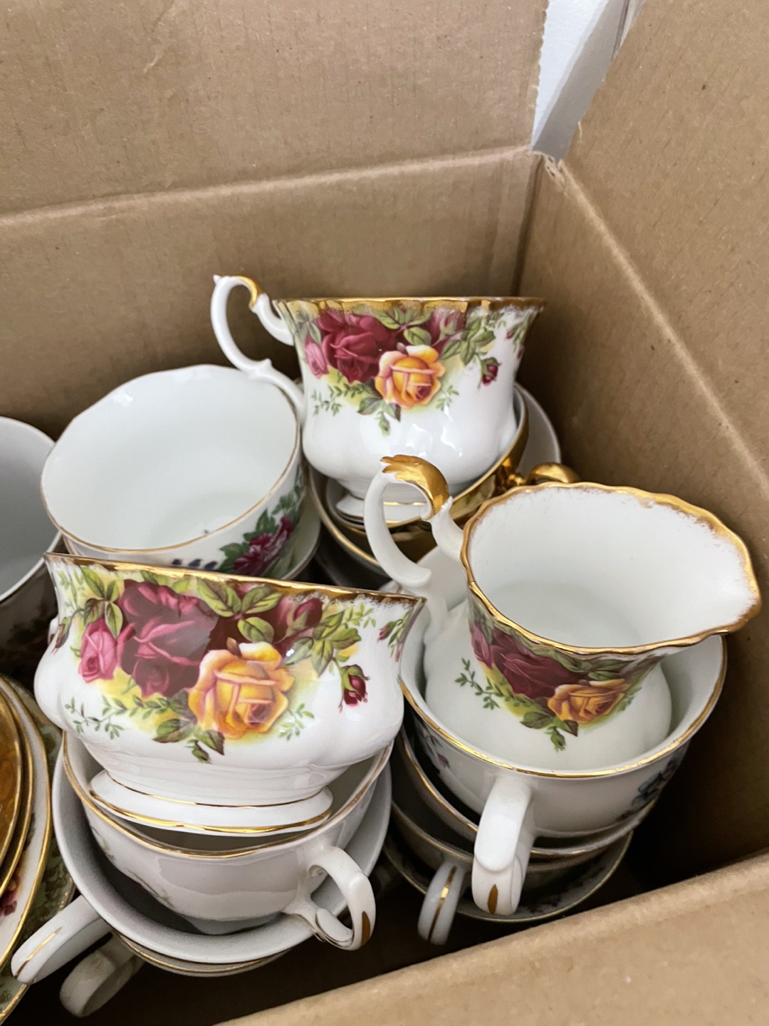 Collector cups and saucers