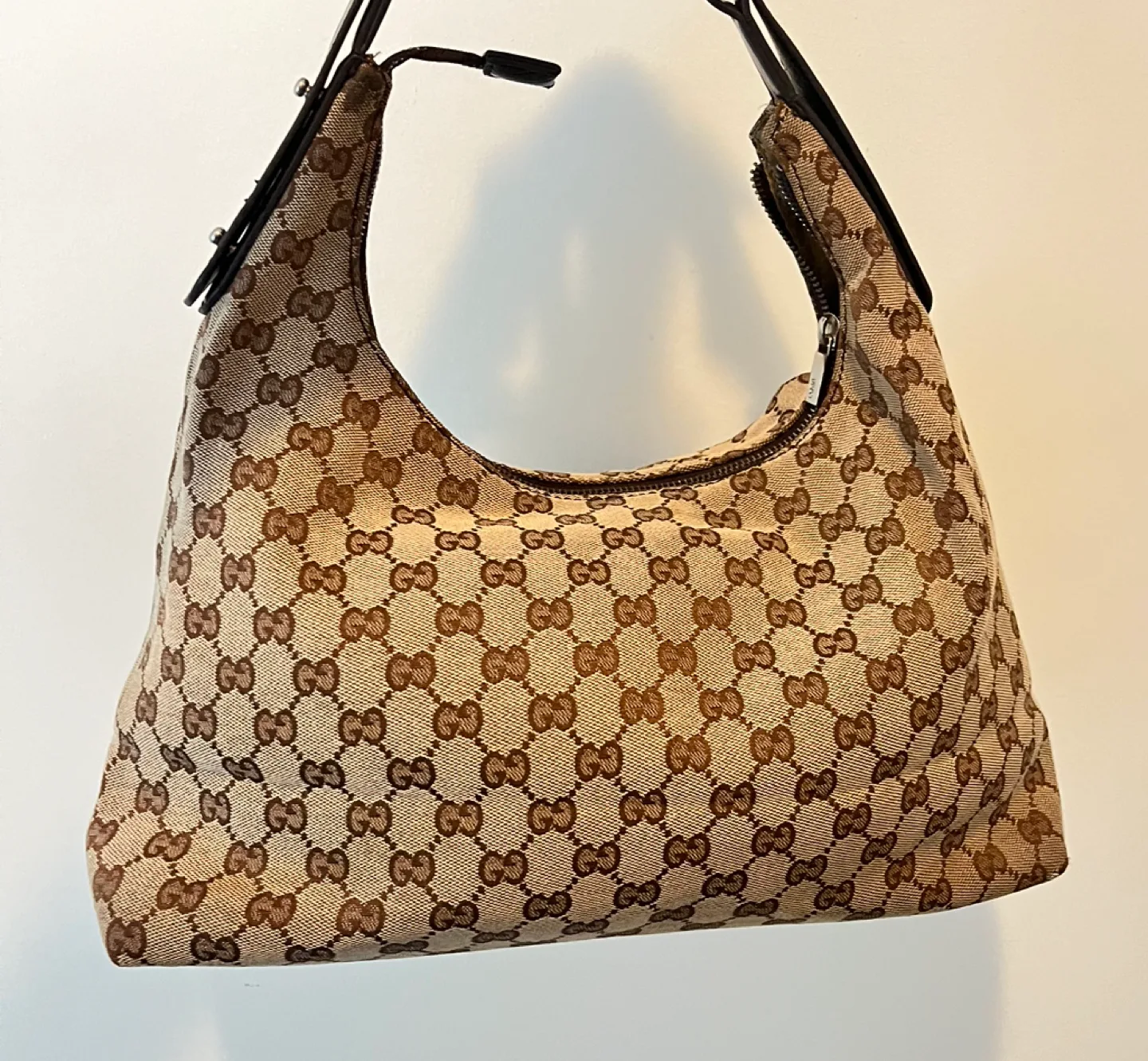 Gucci GG Canvas Shoulder Bag - Not Authentic image indicator(5)
