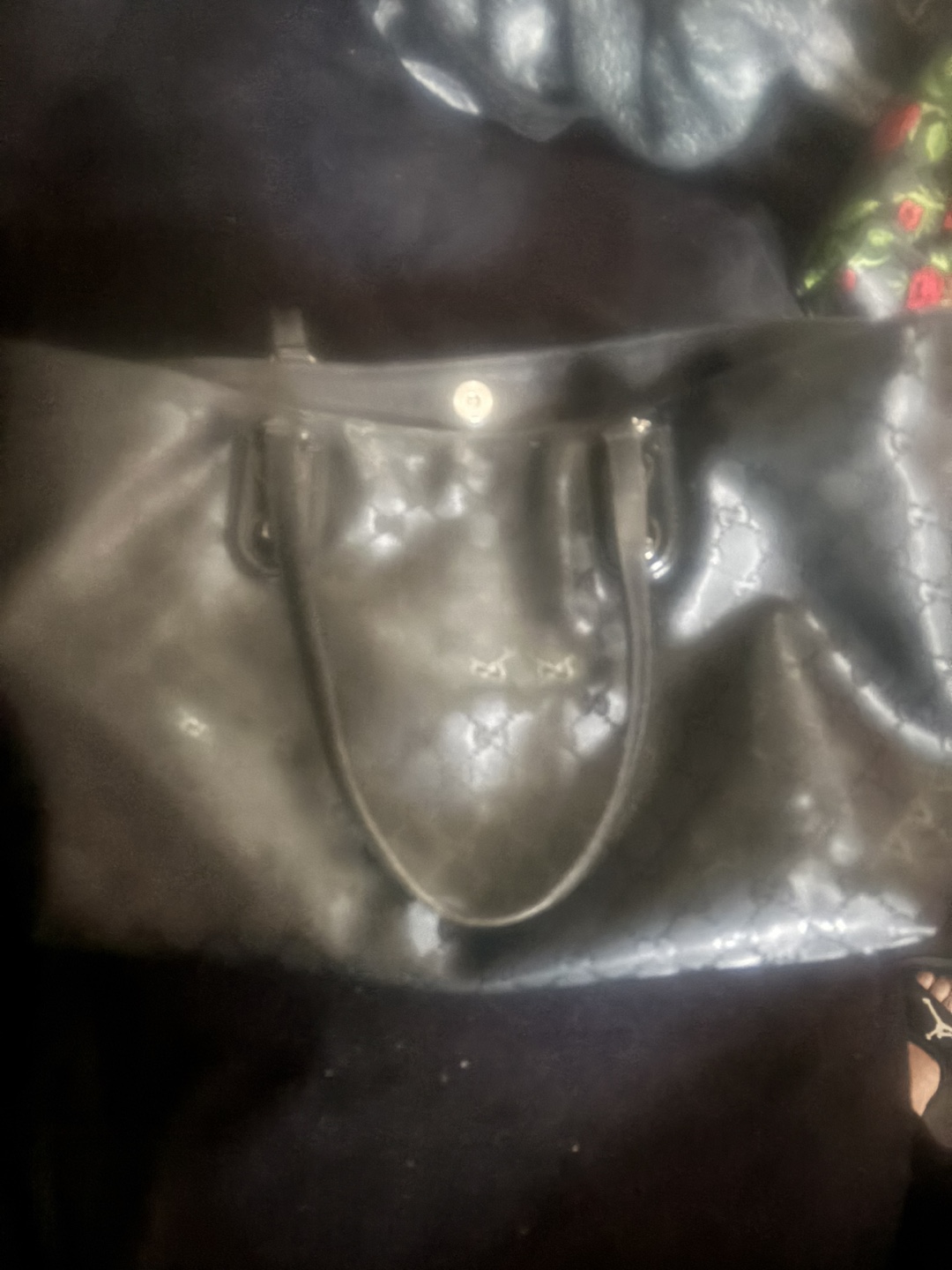 Black Gucci Tote Bag - photo 2