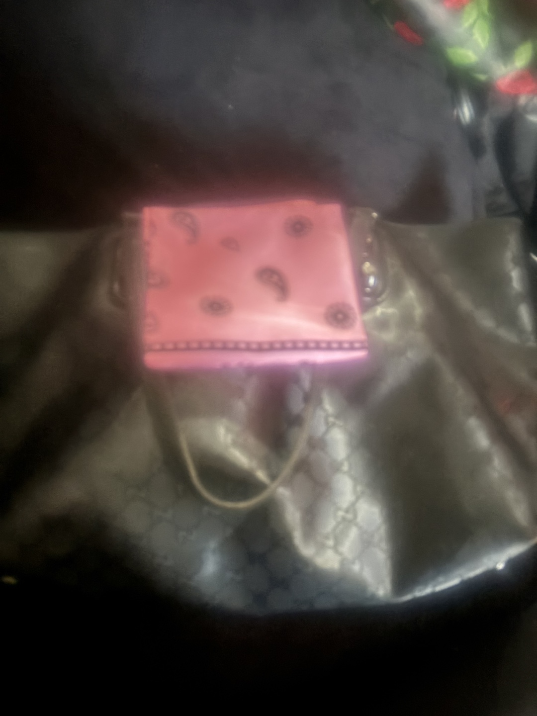 Black Gucci Tote Bag