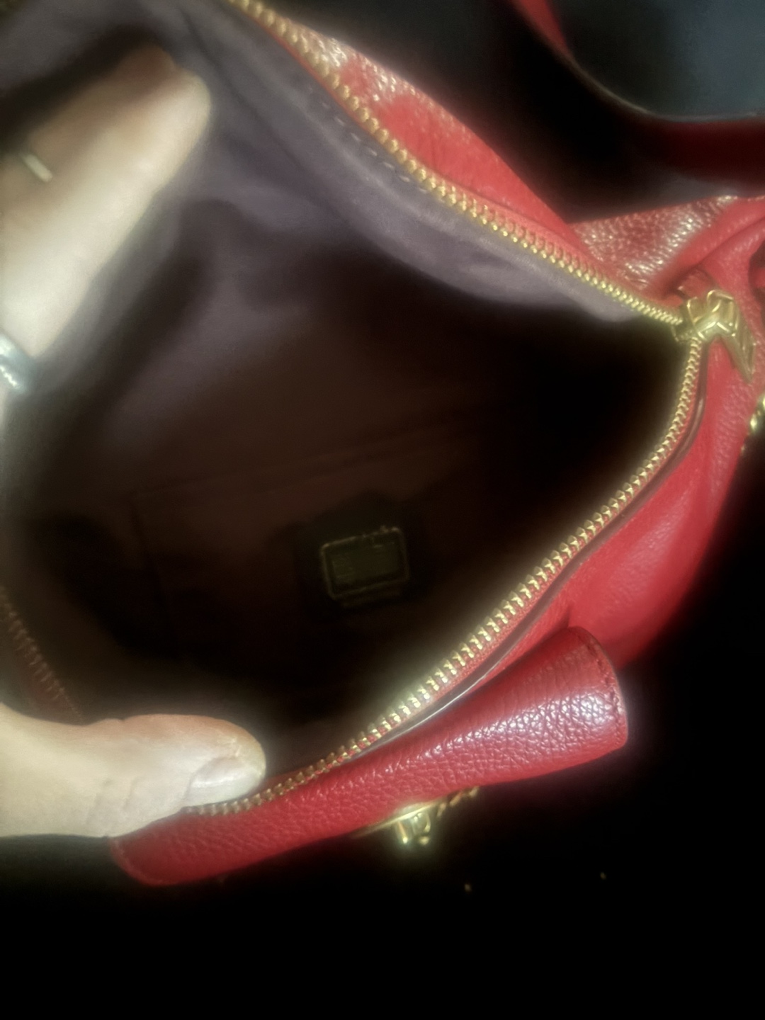 Coach Red Leather Crossbody Bag - photo 2