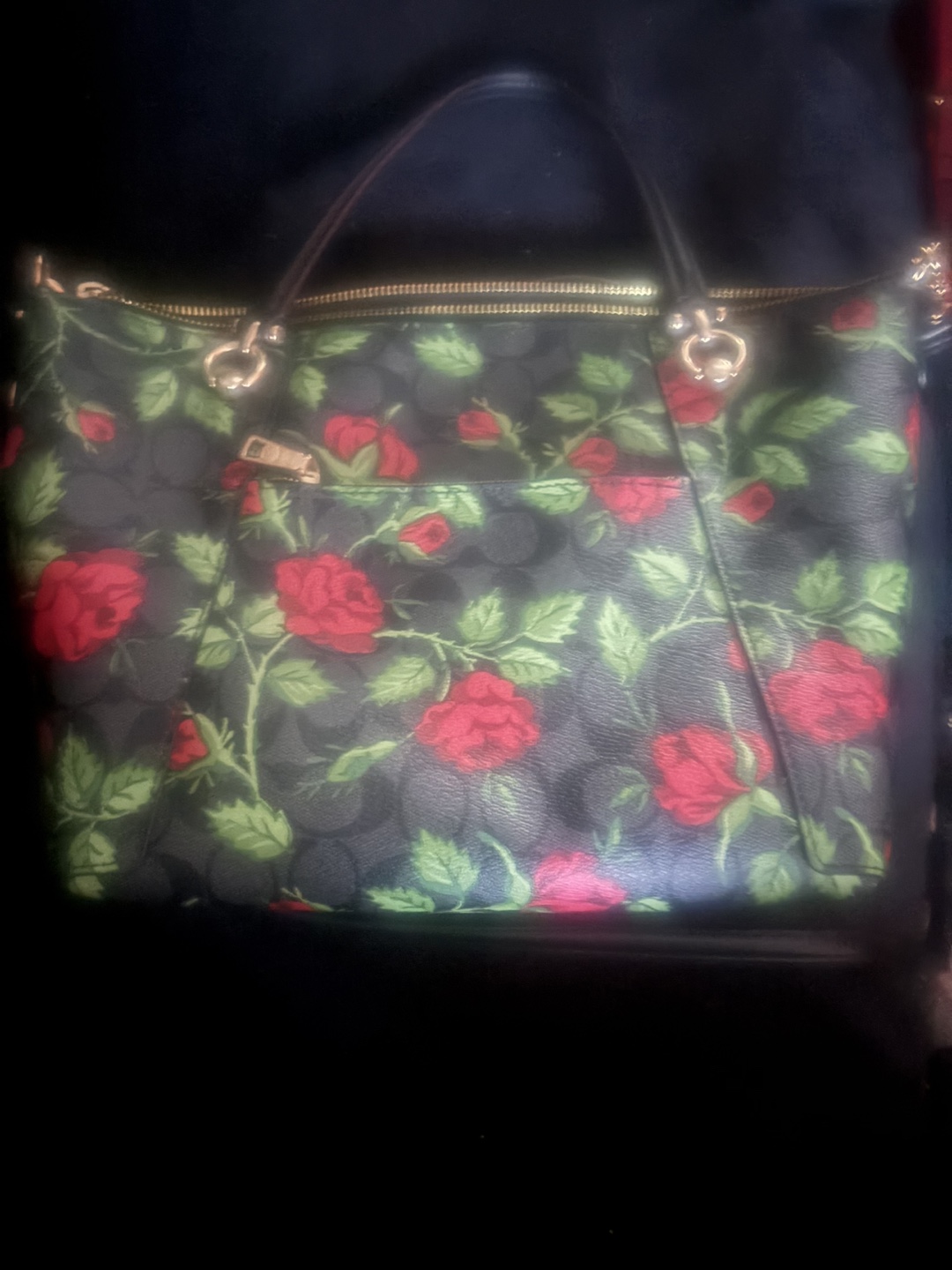 Coach Floral Handbag - photo 2