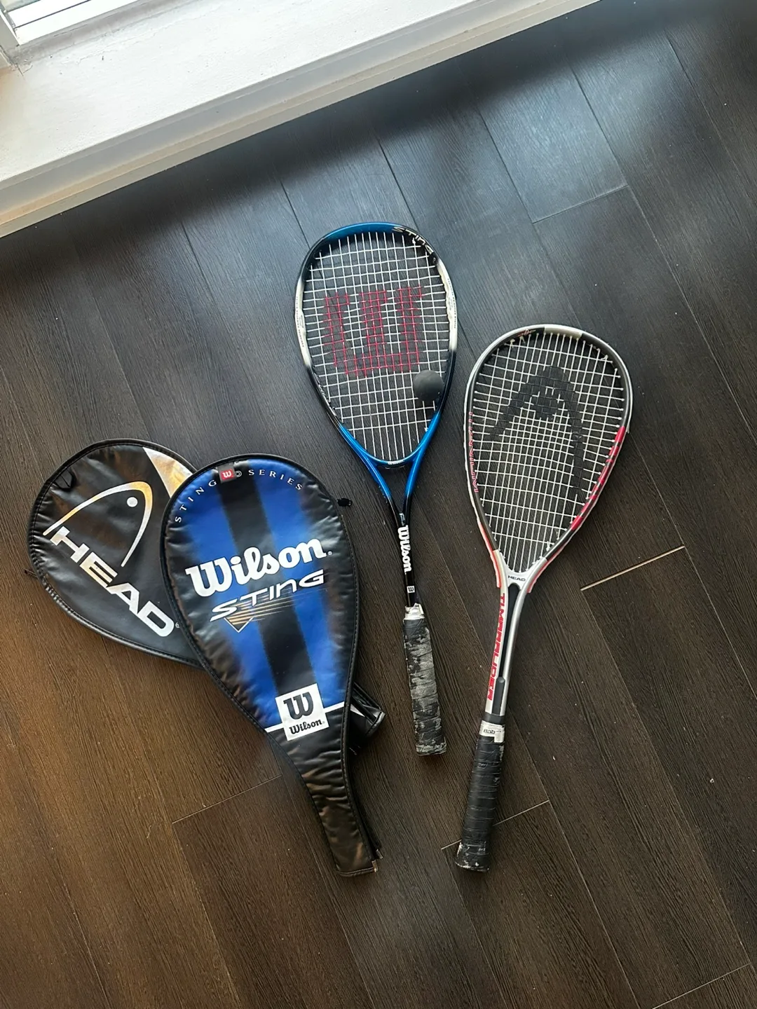 Two Squash Racquets thumbnail