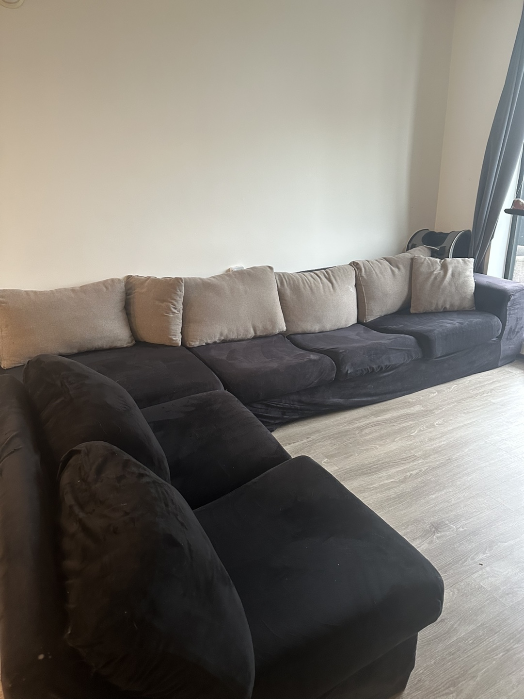 Black Sectional Sofa