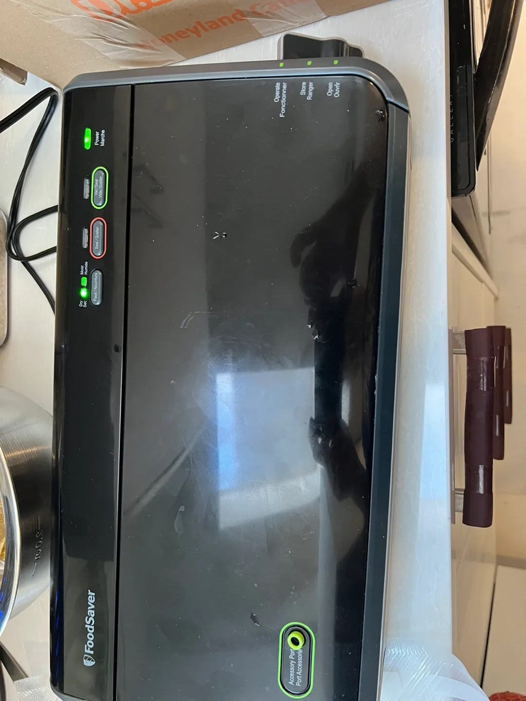 FoodSaver Vacuum Sealer for parts #freecycle
