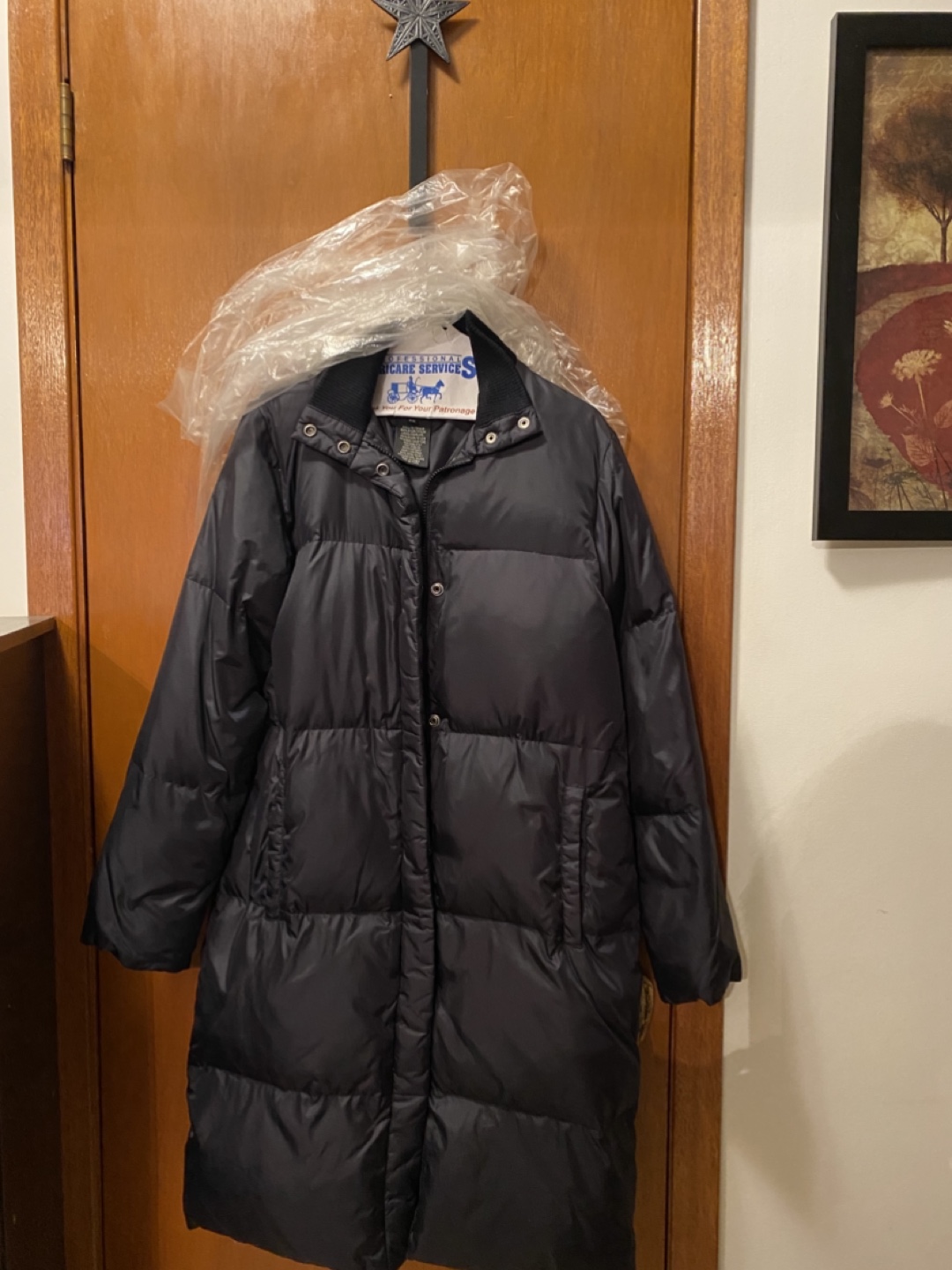 Club Monaco Black Puffer Coat