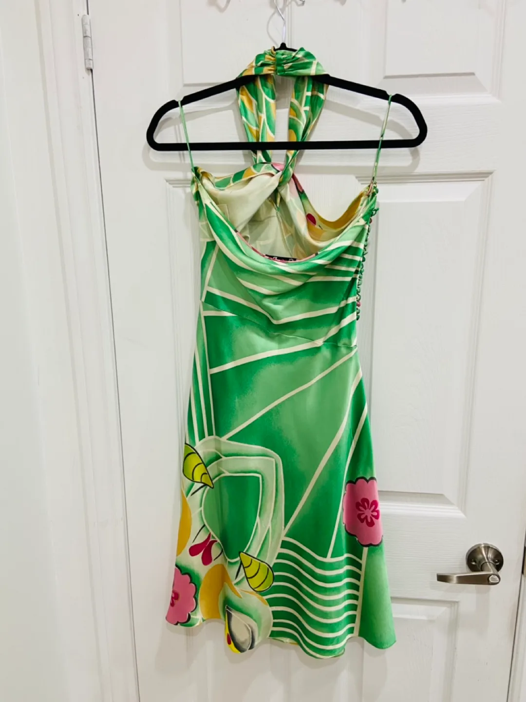 Christian Dior Couture Fish Print Silk Dress image indicator(7)