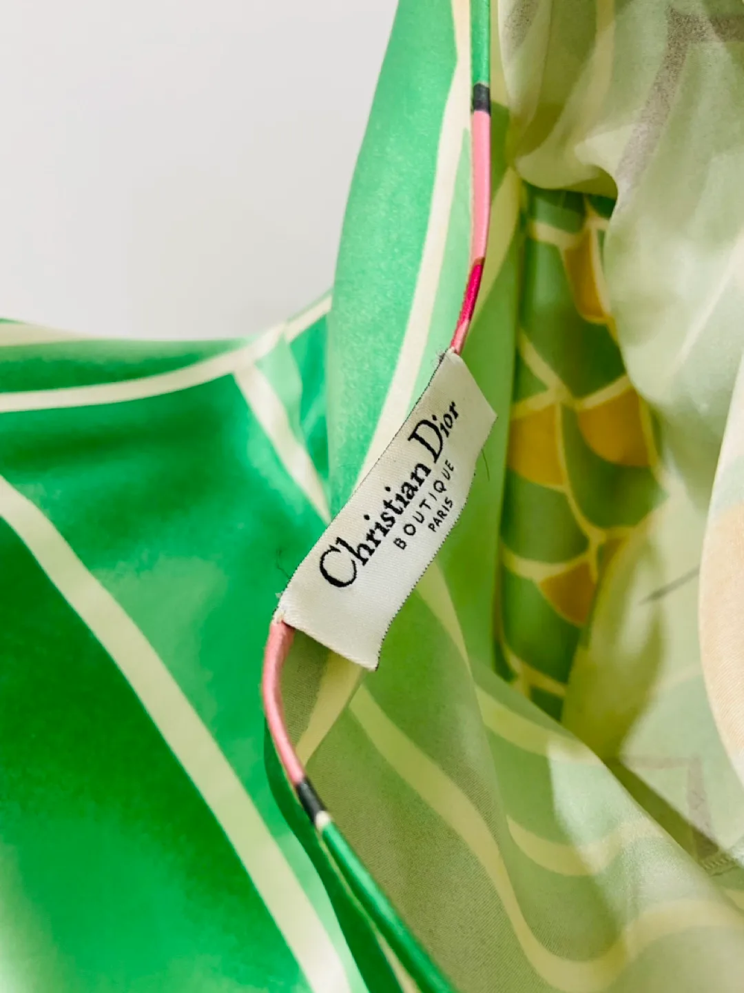 Christian Dior Couture Fish Print Silk Dress image indicator(8)