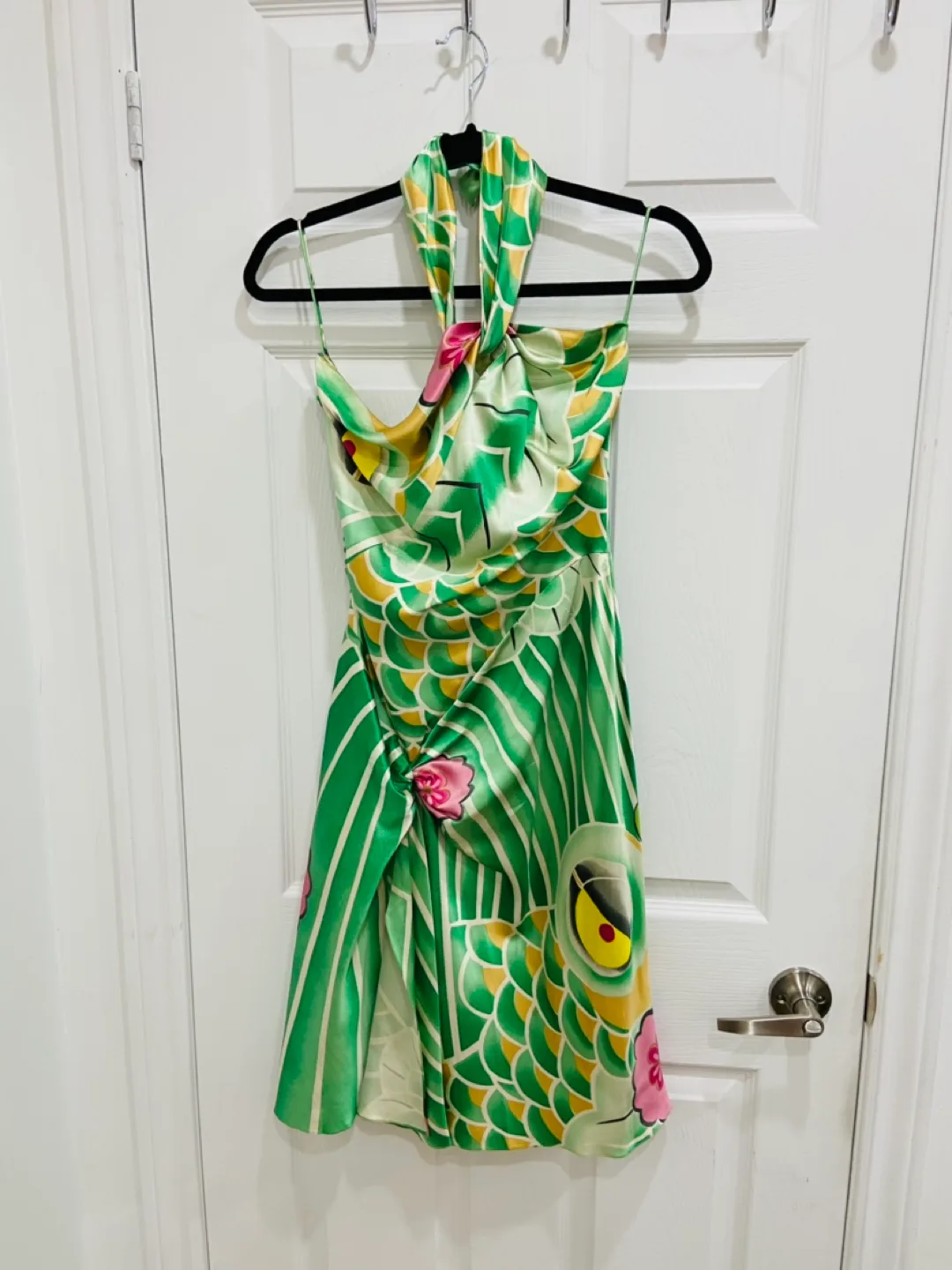 Christian Dior Couture Fish Print Silk Dress image indicator(6)