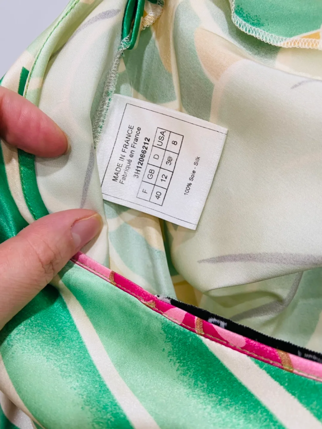 Christian Dior Couture Fish Print Silk Dress image indicator(9)