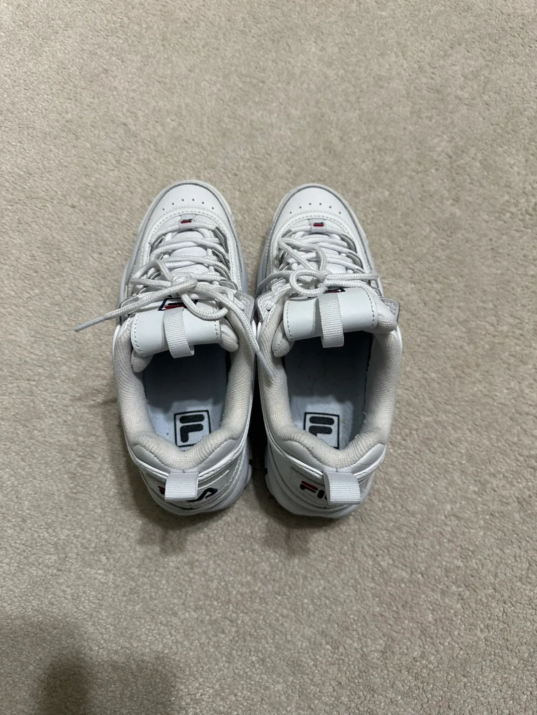 Fila Shoes - Disruptor II Platform Chunky White Shoes image indicator(3)