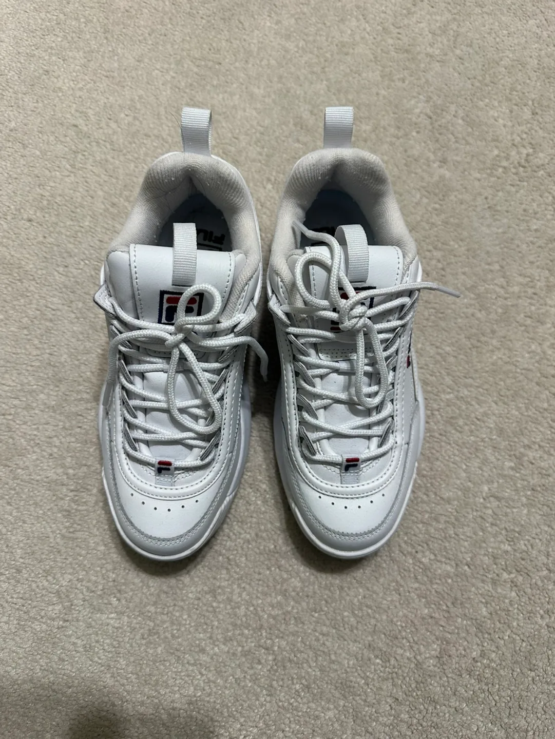 Fila Shoes - Disruptor II Platform Chunky White Shoes image indicator(5)