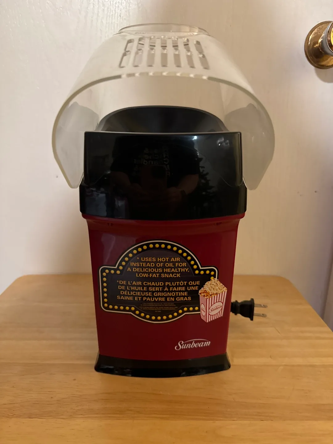 Sunbeam Air Popper image indicator(3)