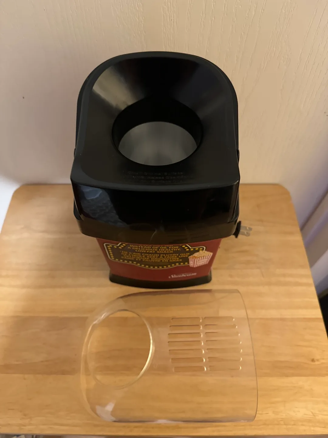 Sunbeam Air Popper image indicator(4)