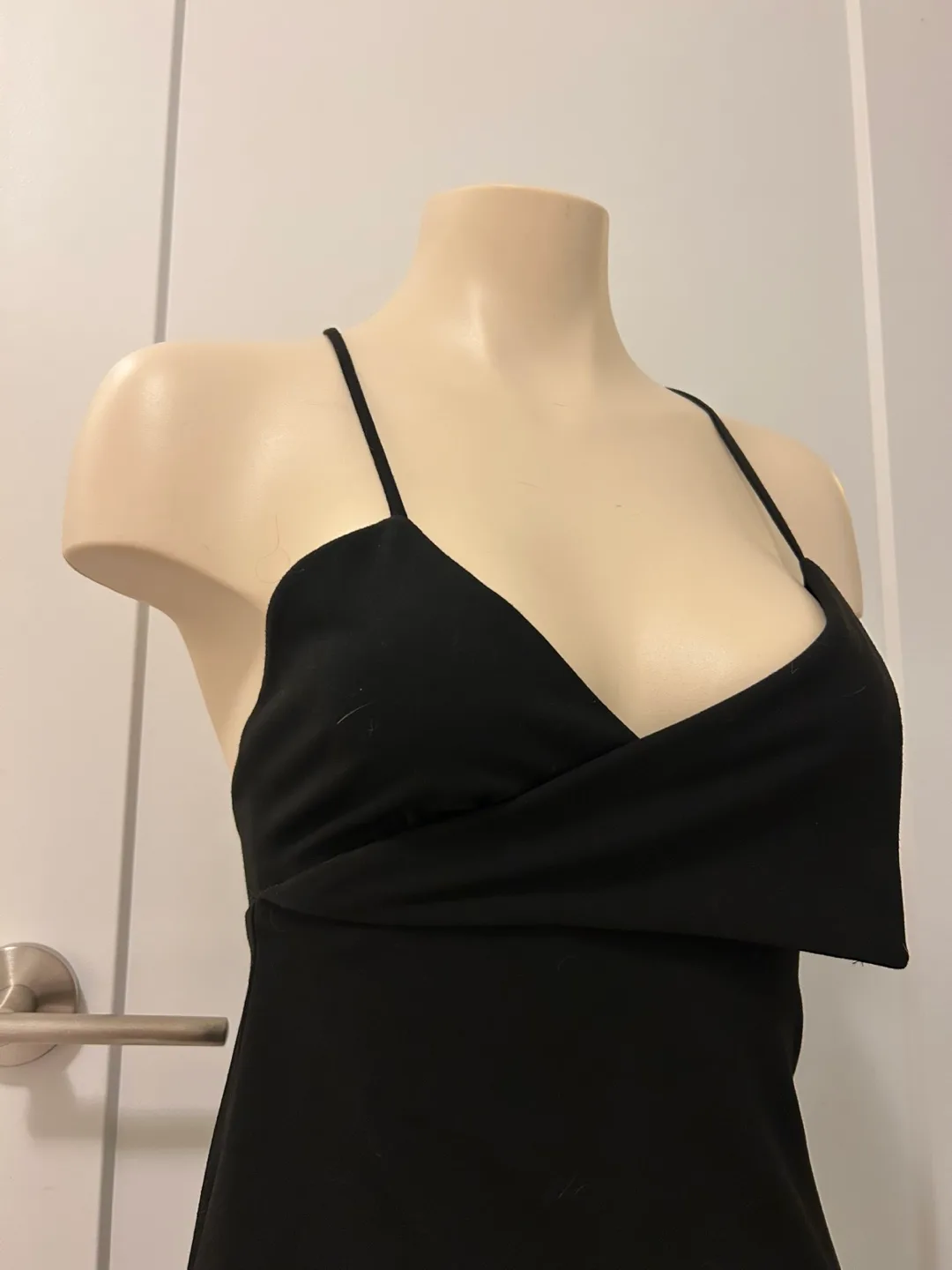 Black Strappy Mini Dress image indicator(2)