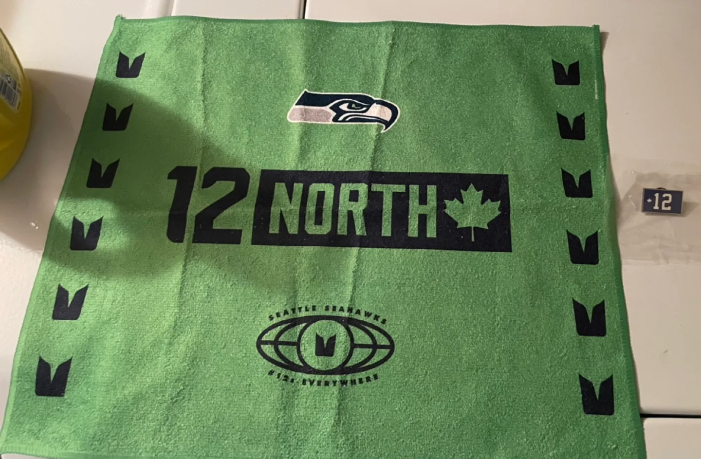 #freecycle Seattle Seahawks Towel & pin thumbnail