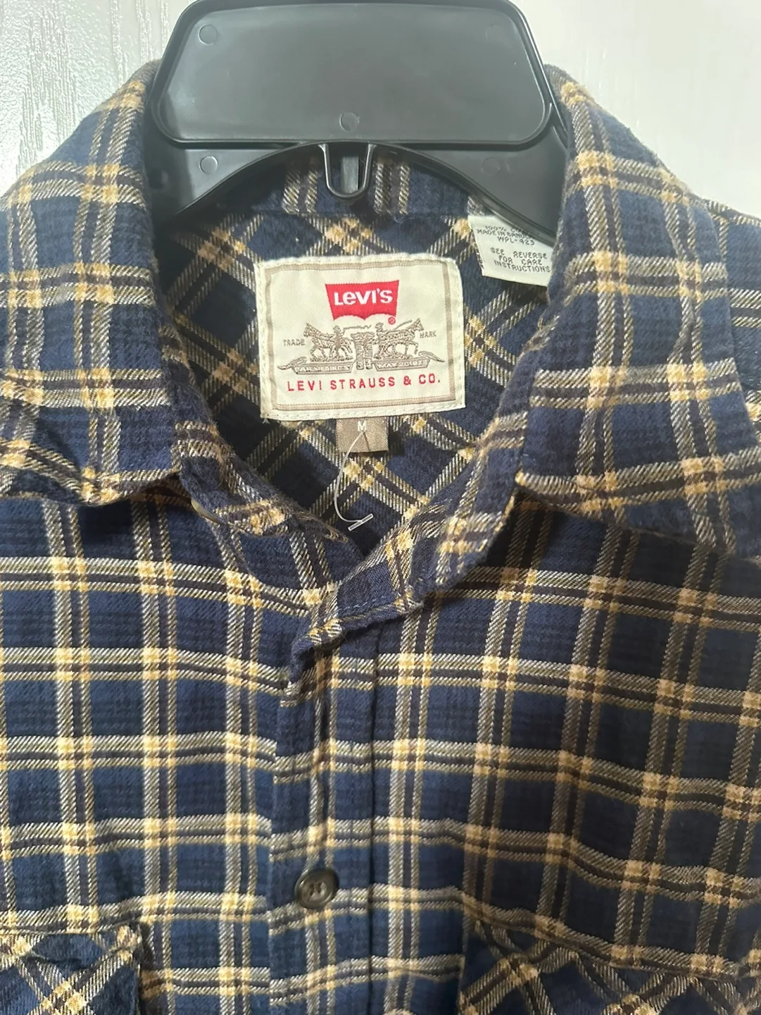 Levi's Plaid Flannel Shirt image indicator(3)