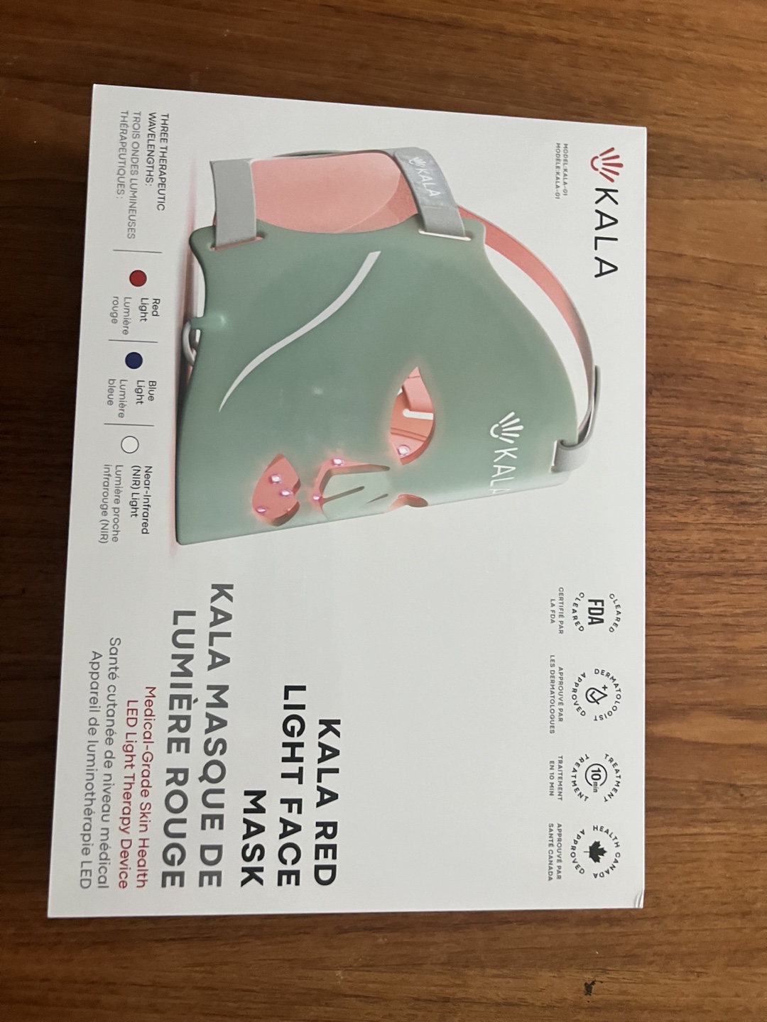 Kala Red Light Face Mask