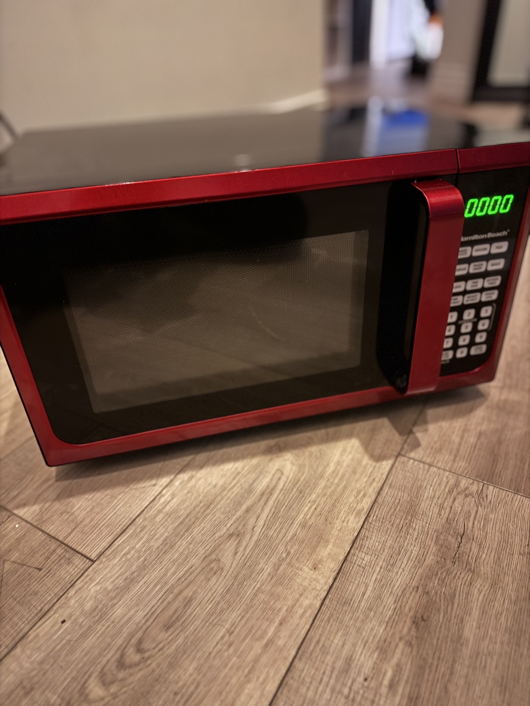 Red Microwave