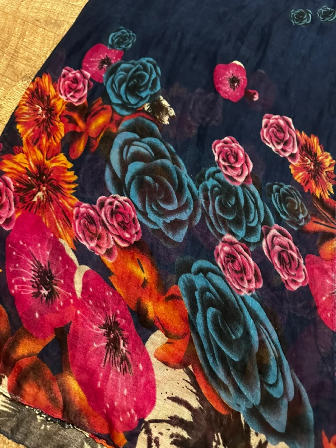 Large Floral Scarf image indicator(2)