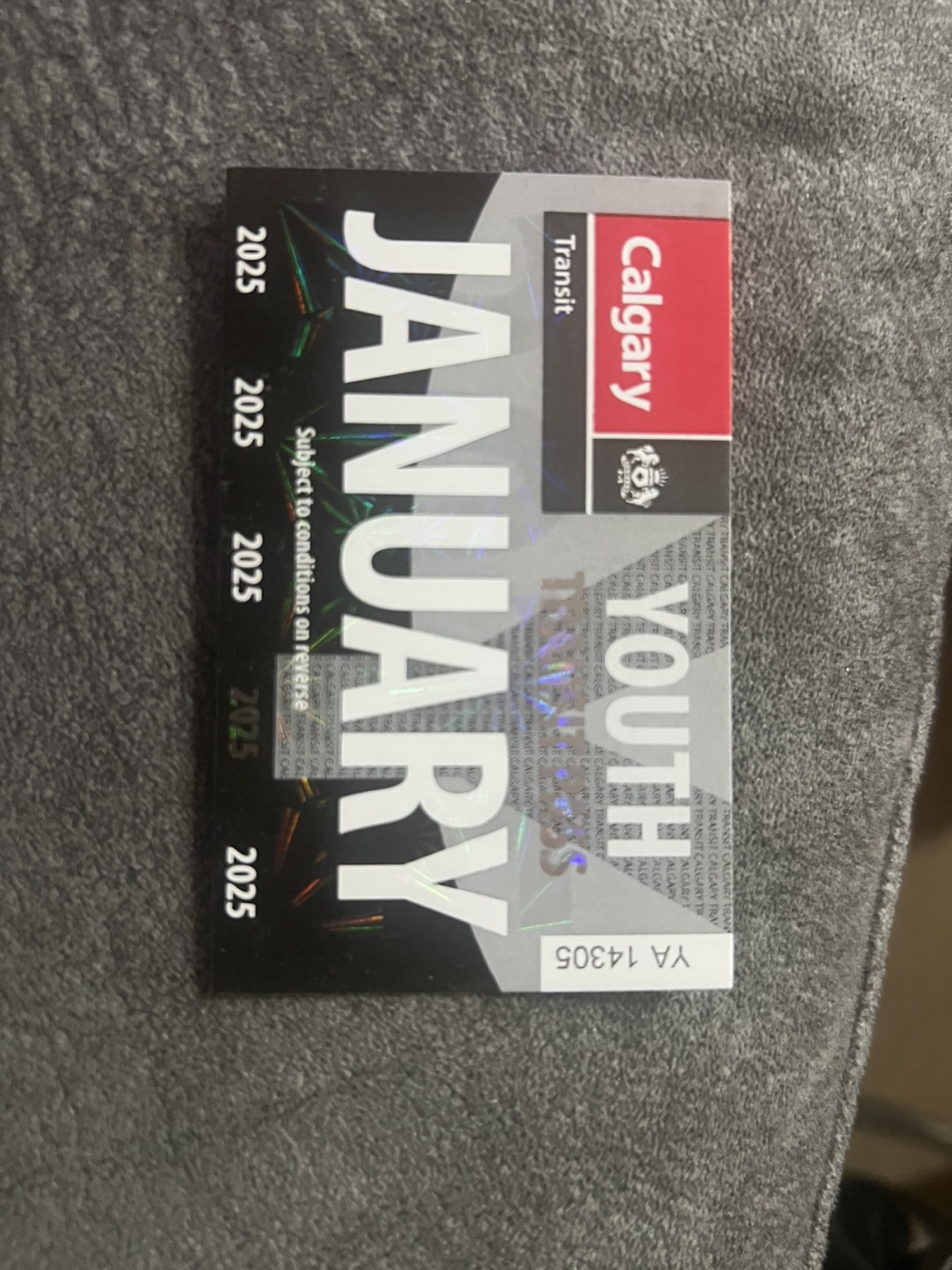 Calgary Transit Youth Pass - January 2025