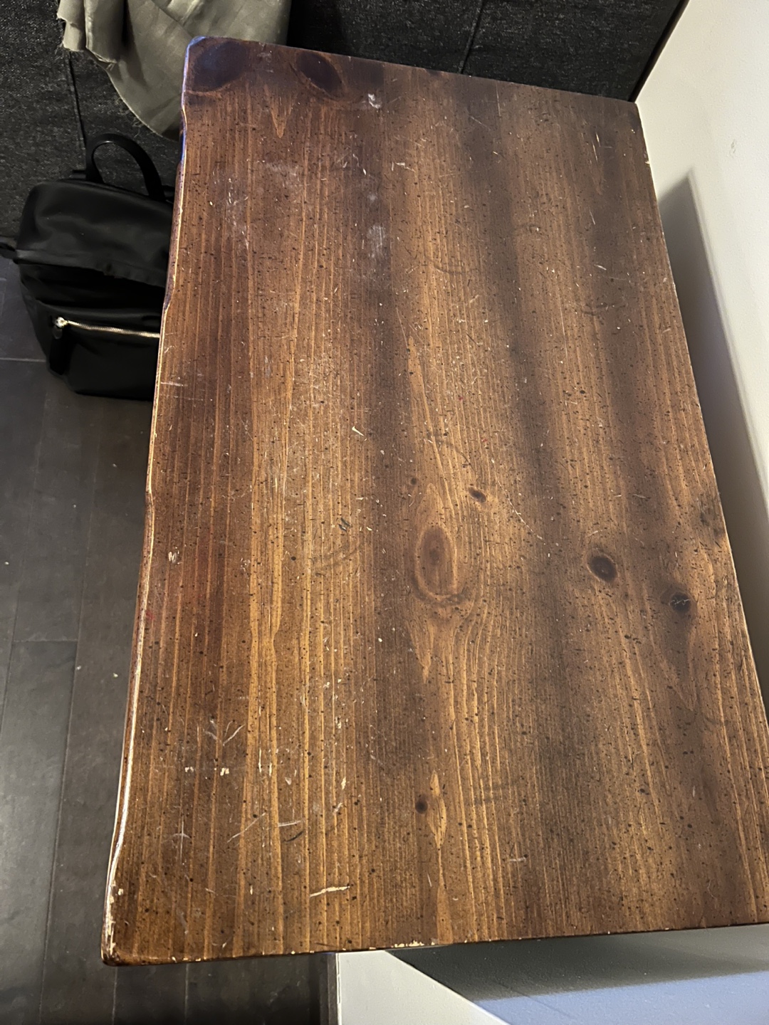 Wooden Nightstand - photo 2