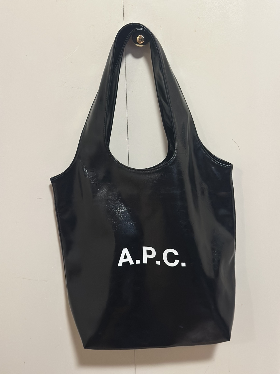 A.P.C. Black Ninon Small Tote