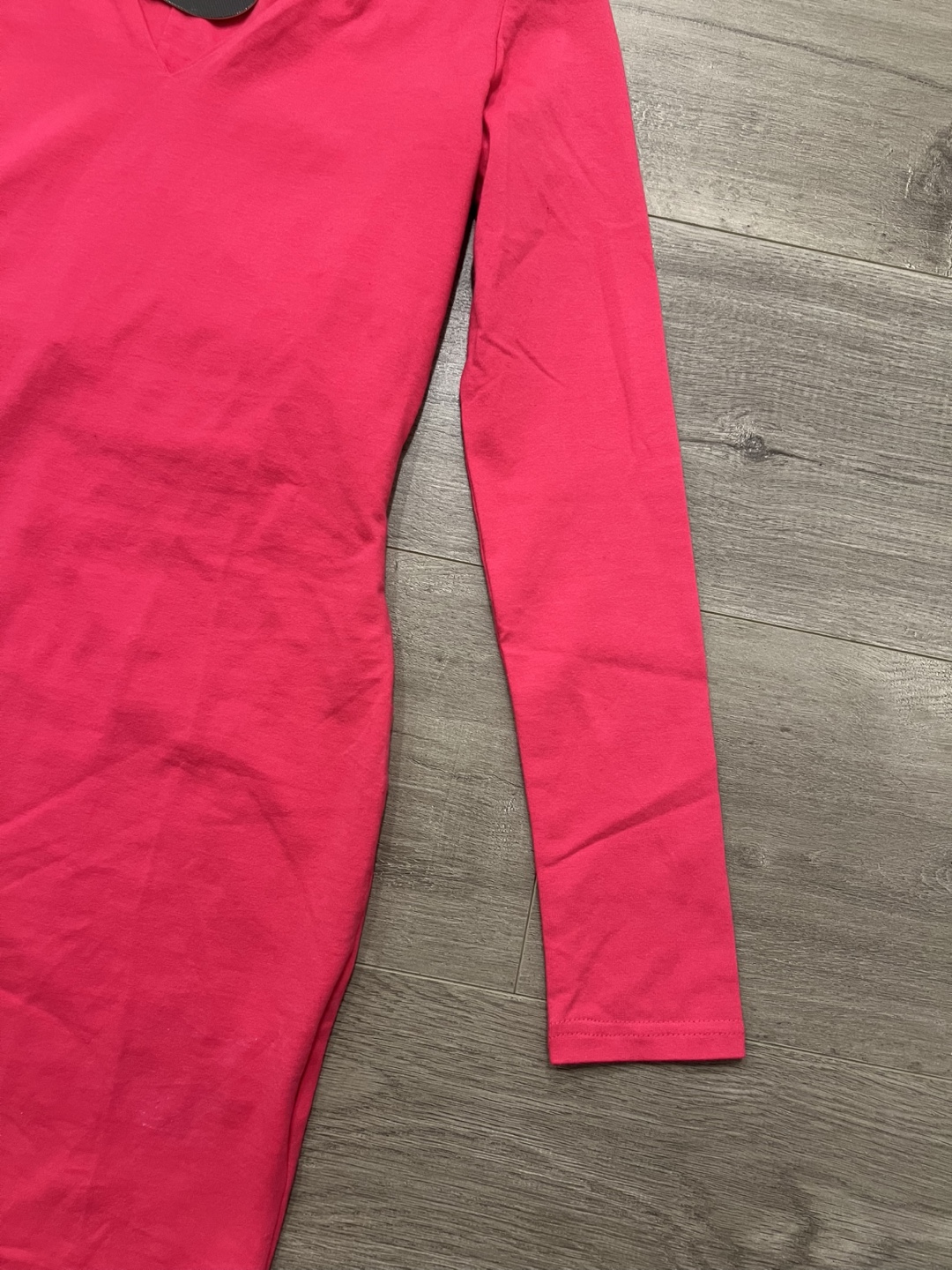 Paper Heart Neon Pink Long Sleeve Dress Size S - photo 3