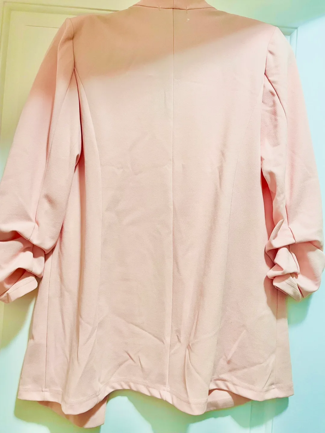 Forever 21 Pink Blazer Size Small image indicator(2)