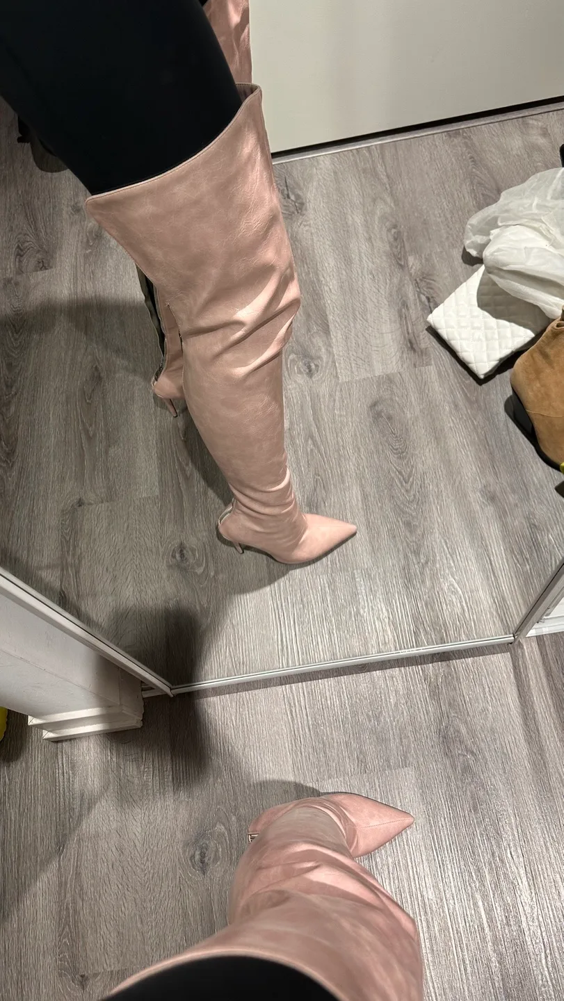 Pink Over the Knee Boots (24cm) image indicator(6)