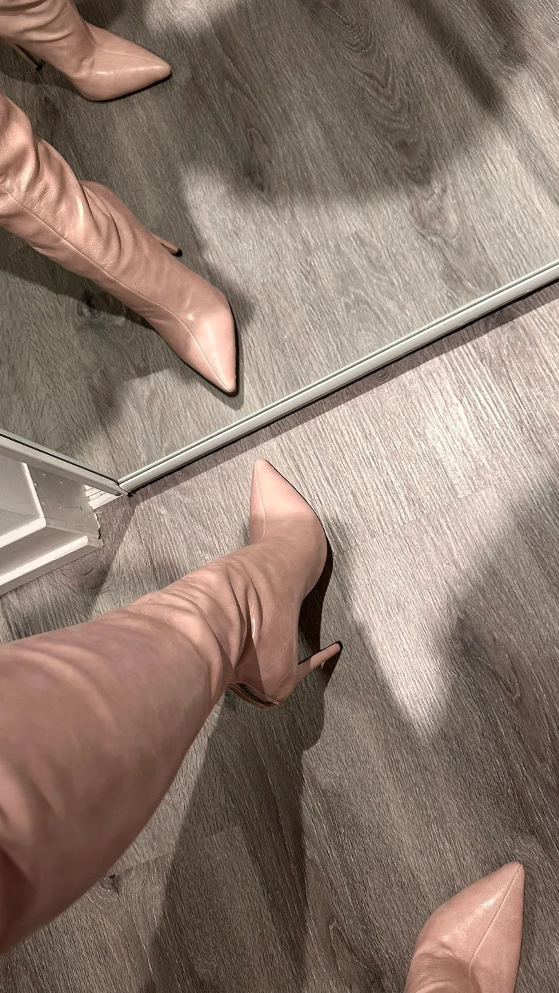 Pink Over the Knee Boots (24cm) image indicator(3)